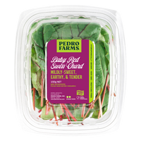 Baby Red Swiss Chard