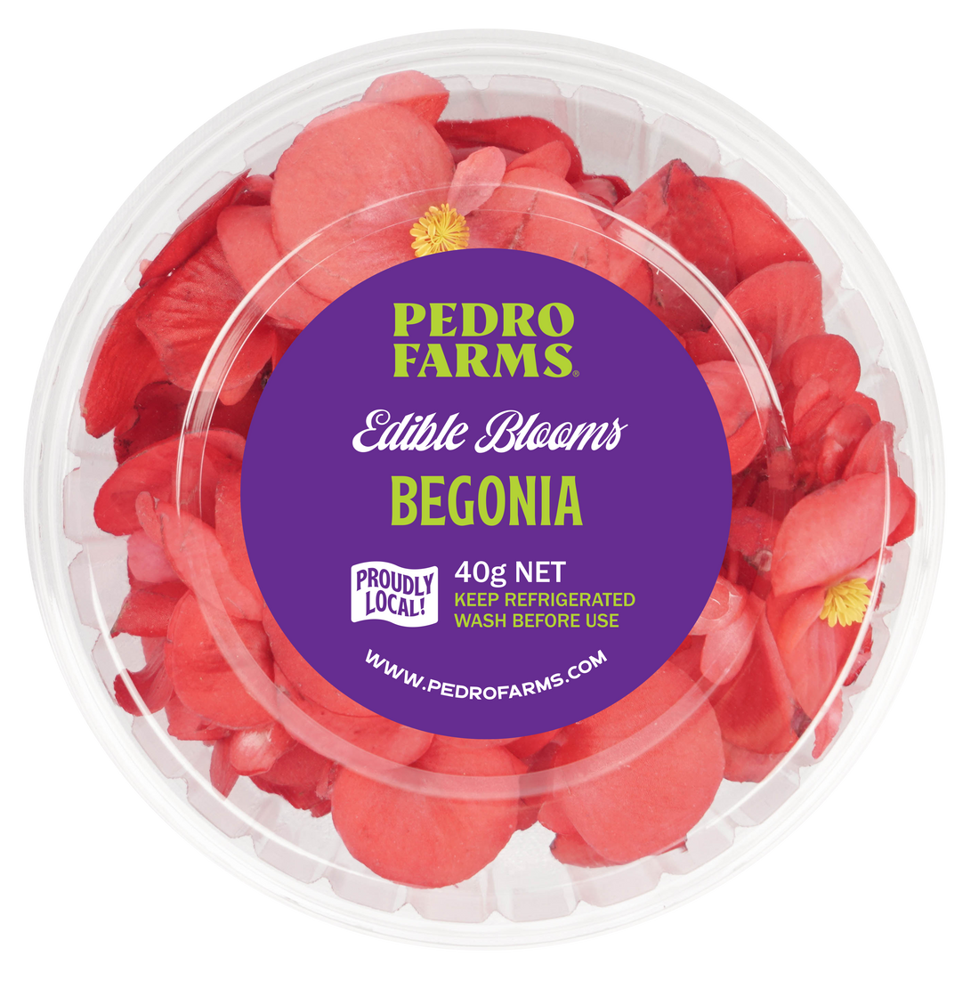 Begonia (Edible Flowers)
